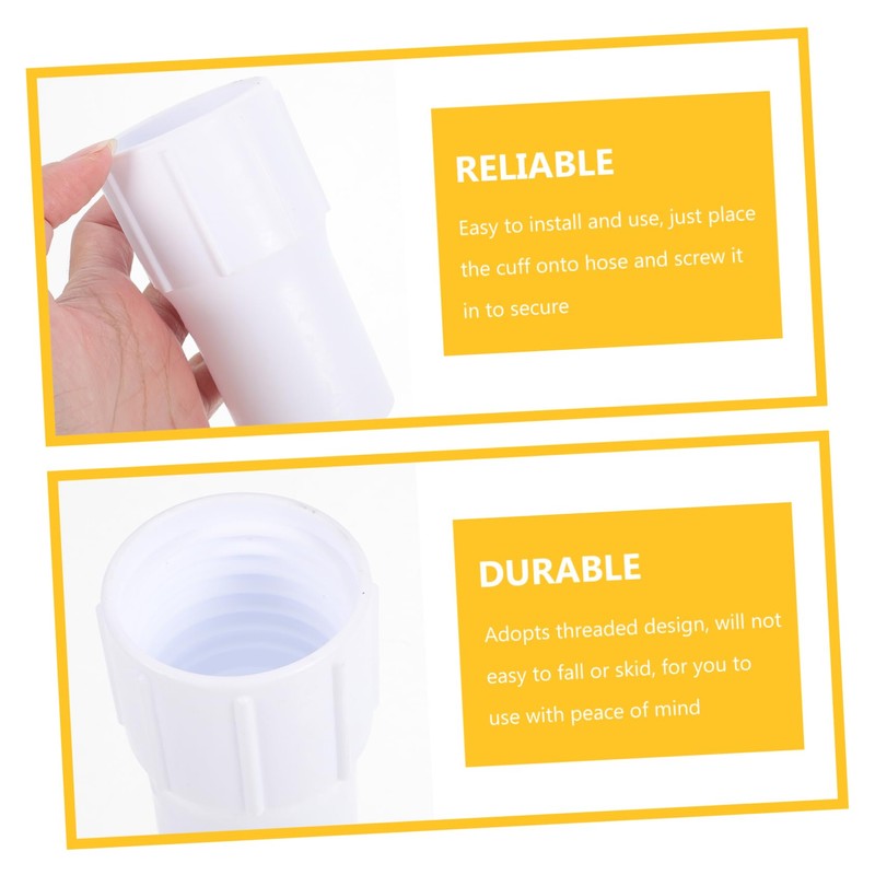 SUPVOX Swimming Pool Vacuum Hose End Connector for Easy Installation