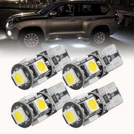 Full LED Under Car Running Board Courtesy Light Kit for 2003+ Lex'us GX GX470 GX460 LX 470 LX 570 Super Bright 6000K Xenon White LED Side Auxiliary Step Bulbs