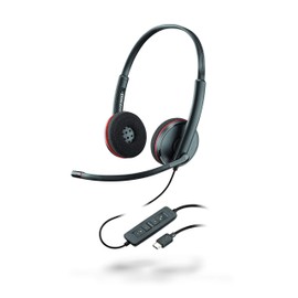 Plantronics 'Blackwire C3220' Stereo USB-C Headset, Black