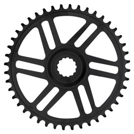 KMC Bosch Gen 3 Super Narrow Direct Mount Chainring, Black, 44T, Chainline 47.5mm of 50.0mm