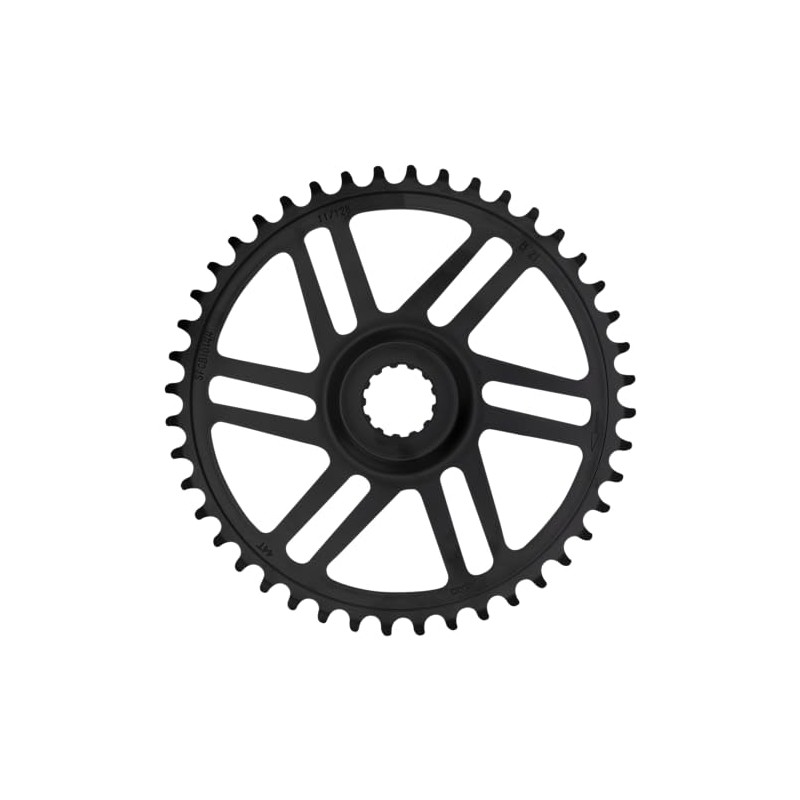 KMC Bosch Gen 3 Super Narrow Direct Mount Chainring, Black,