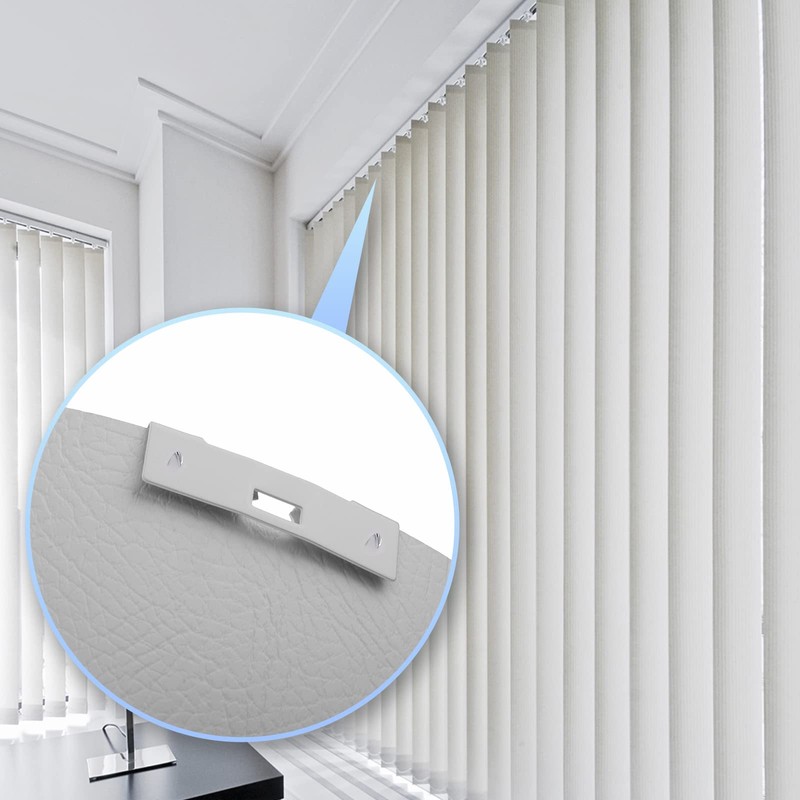 30 Pcs Vertical Blind Repair Vane Savers, White Blind Repair