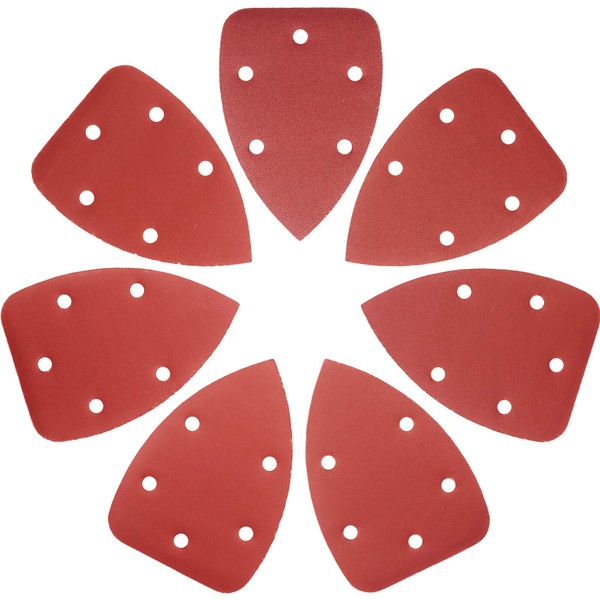 Detail Sander Paper, 180-1000 Grits, Hook and Loop Backing, 5