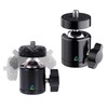 Tripod Mini Ball Head Mount with Removable 1/4" Hot Shoe