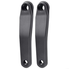 2 Pieces Bicycle Crank Arms 170mm Aluminum Alloy Central Motor Crank Left Right Cranksets for Bafang for Bosch Electric Bicycle Ebike (for BNI Mini ISIS)