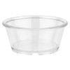G.E.T. ER-040-CL Clear 4 oz. Ramekin, Break Resistant Dishwasher Safe