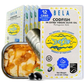 BELA Wild Caught Portuguese Sardines Variety Pack - (2) Tins Each of Piri Piri, Lemon, & Smoke Flavor | 4.25 Oz (Pack of 6) | High Protein, Hand Selected, Naturally Caught, Sea Salted, & Omega 3 Rich