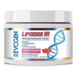 Termogenico Evogen Lipocide Ir 30 Servs Sabor Sour Watermelon