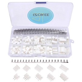 IZOKEE XH Connector Kit with Base Post Housing Contact Pin 2.54mm Female Male Total 460pcs