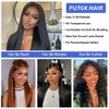 Straight Lace Front Wigs Human Hair 24 Inch Straight Wigs