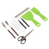12 Pcs Vinyl Weeding Tools Set Scissors Tweezers Ruler Shovel