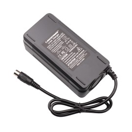 54.6V Adapter Charger 13S 48V DC/XLR/RCA Connector Jack for 48V 10Ah 12Ah 15Ah 20Ah Battery Pack Charger (54.6V 3A RCA100 Plug)