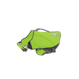 Outward Hound Dawson Swim Green Dog Life Jacket, Small