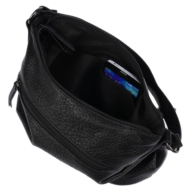 Christian Wippermann Medium Women's Shoulder Bag Crossover Bag Leather Look