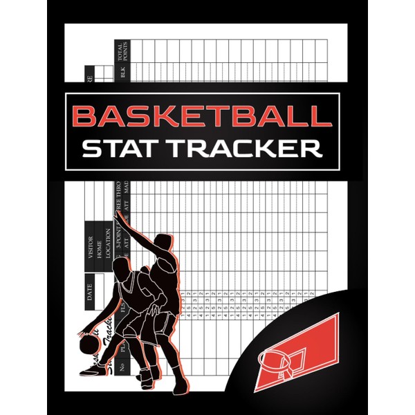 Basketball Stat Tracker Player Log Book: Basketball Game Stats Book