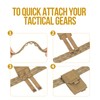 VISMIX Tactical Belt, Quick Release 1.75" MOLLE Battle Belt with