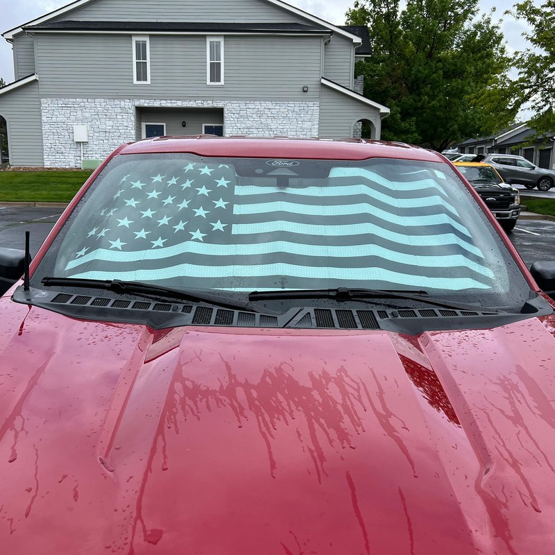 LITIVY Windshield Sun Shade Compatible with 2021 2022 2023 2024