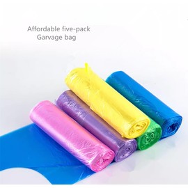 Medigy Compostable Extra Strong Organic Bin Liners with Handle 10 Rolls - Multicolour - Total 200 Bags