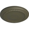 7 7/8"OD x 3/4"P Small Alexandria Ceiling Medallion (Fits Canopies