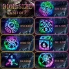 DND Dice LED - Magical Glow Light Up Dice, Rechargeable