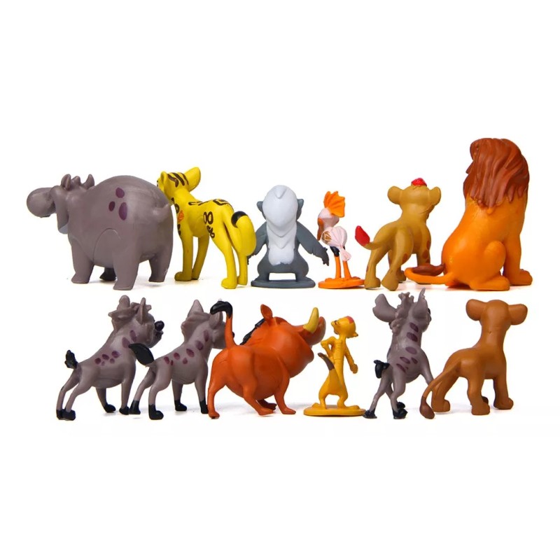 Rey Leon Set 12 Figuras De Colección