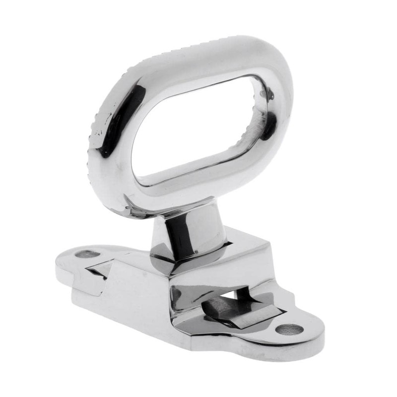 kesoto Marine Boat Safety Folding Mast Step, 316 Stainless Steel