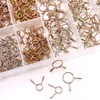 Tnisesm 310Pcs 5-13mm 9 Size Spring Clips Clamps Assortment Kit,