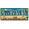 Retirement Timer up to 999 Days, Countdown and Alarm by