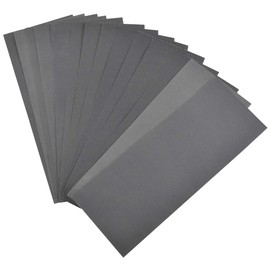 Sandpaper Sheets Assorted Abrasive Paper Sheets Sanding Paper Set Sanding Paper for Resin Sandpaper for Wood Abrasive Paper for Metal, Wood, Car, Furniture, Wall, Grit 400/600/800/1000/1200/1500/2000