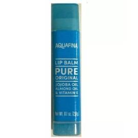 Aquafina 3 Pack  Aquafina Pure Original Lip Balm With Jojoba Oil, Almond Oil,Vitamin E