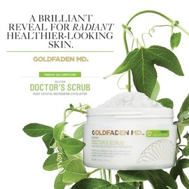 GOLDFADEN MD Doctors Scrub Microdermoabrasión para cara, 1.7 onzas líquidas