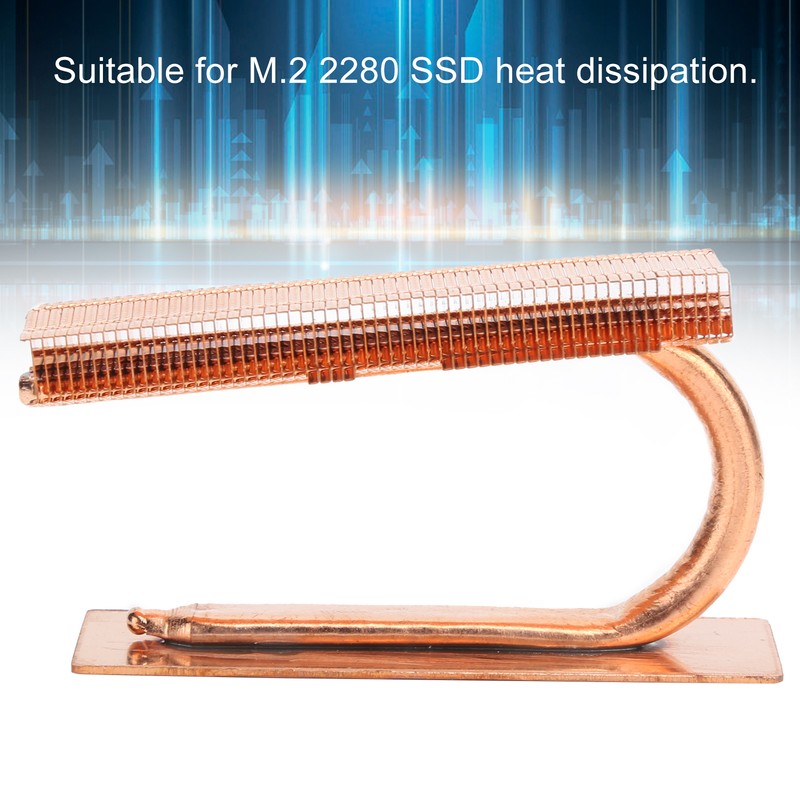 Single Tube Hard Disk Radiator Cooling Heat Sink Fit for