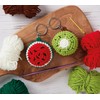 Simply Make Docrafts Crochet Key Ring Craft Kit Kiwi and