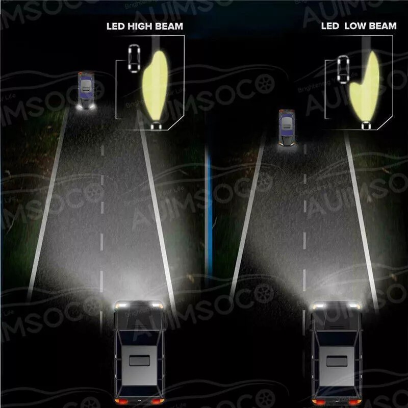 AUIMSOCO For 2007-2015 2016 Chevy Silverado 1500 2500HD 3500HD LED