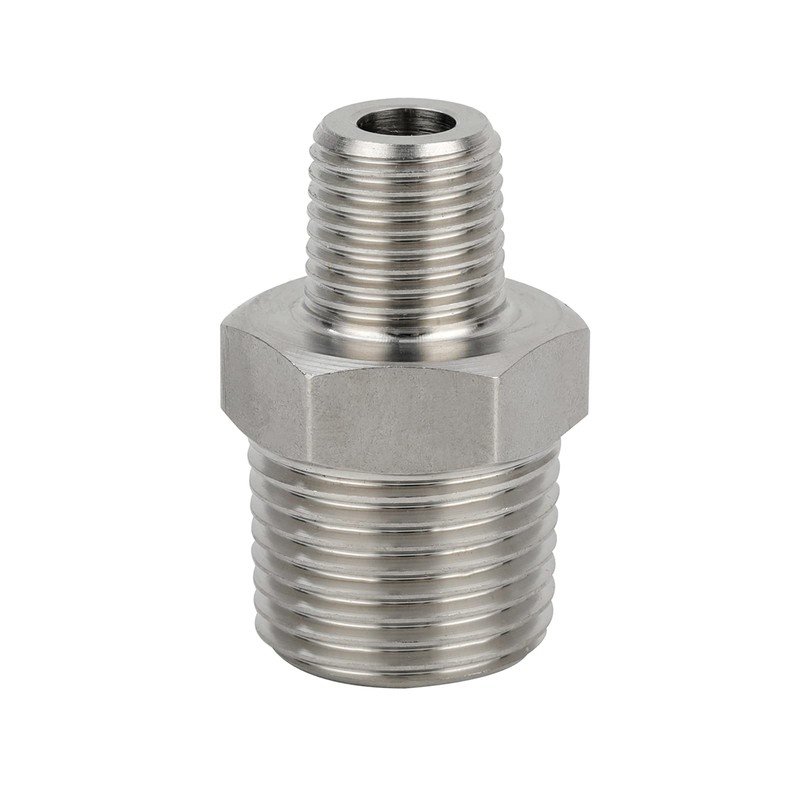 Yoebor Stainless Steel 304 Hex Nipple Covert Metric Thread to