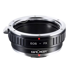 K&F Concept EOS EF/EFS-FX Fit Objektivadapter auf FujiFX Mount X-Pro1 X Kamera X-Serie, spiegellose Kameras