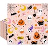 50 Pack Halloween Paper Napkins Cartoon Ghost Pumpkin Spider Web