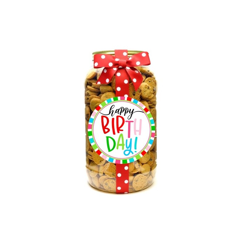 Nam's Bits Chocolate Chip Cookies - Birthday Gallon Jar -