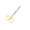 Stainless Steel Iris Dissecting Scissors 4.5", Straight, Fine Point Made
