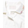 Laura Ashley LW803-12 Women's Nurse Jacket, off white/america pink