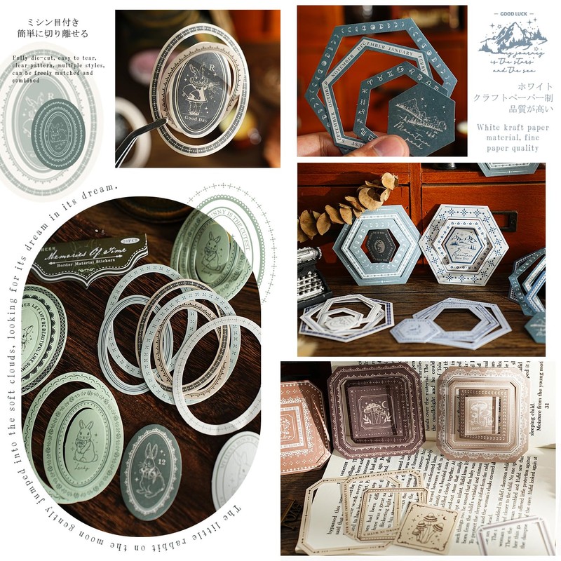 Arpaper Seal Collage Material Assortment (Hour)