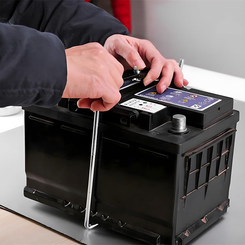 AICEL Battery Hold Down Sets, Billet Aluminum Alloy Car Battery