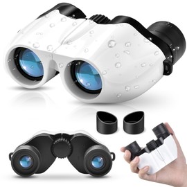 [Latest Industry-leading BAK4 Optical Lens] Binoculars for Live Use, 20x Zoom Function, Opera Glass, 99.9% Transmittance, Ultra Lightweight, Compact, Waterproof, Dustproof, Compatible with Glasses, Magnification, Adjustable Magnification, Bird Watching, 
