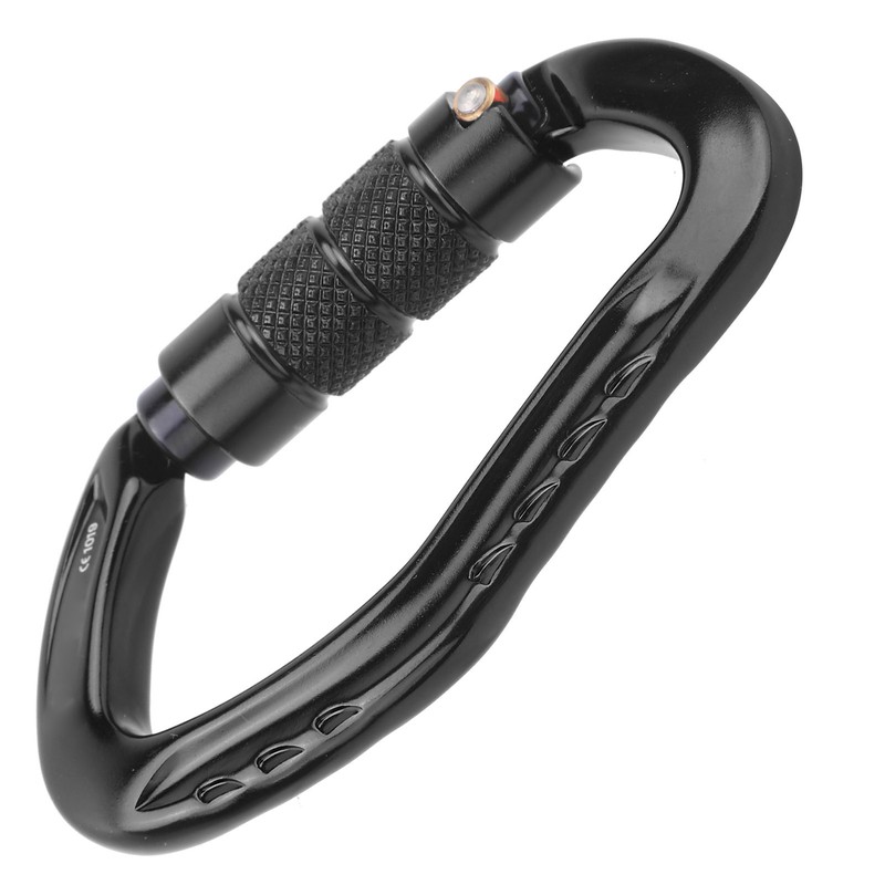 Outdoor Rock Climbing Carabiner Aluminum Alloy Auto Locking Safety Buckle