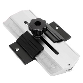 Thin Rip Jig Table Saw Jig Guide, Making Repetitive Narrow Thin Strip Cuts, Metal Fast Thin Ripping Guide for Table Saw Band Saw Router Table for Woodworking Tools (Silver)