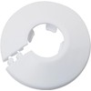 1/2 inch Outer Diameter Flange Water Pipe Cover Decoration White