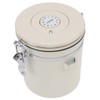 Airtight Coffee Canister 304 Stainless Steel Valve with Scoop for