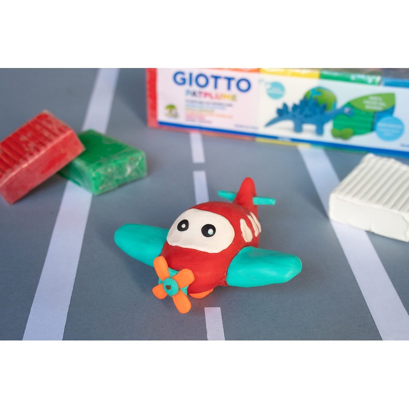 Giotto 513300 Patplume Plant-Based Modelling Clay for Ages 2 and