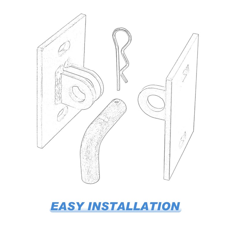 Venussar Floating Dock Hinges Kit, Pack of 2 Floating Dock
