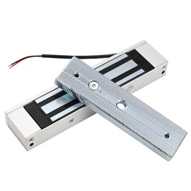 Electromagnetic Lock Waterproof 350LBS 180KG Holding Force Electric Magnetic Door Lock 12V Fail Safe NC Mode for Access Control System